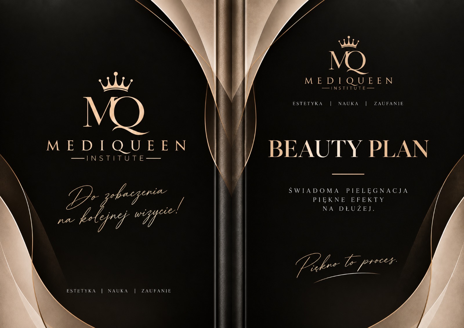 Okładka osobistej książeczki Beauty Plan